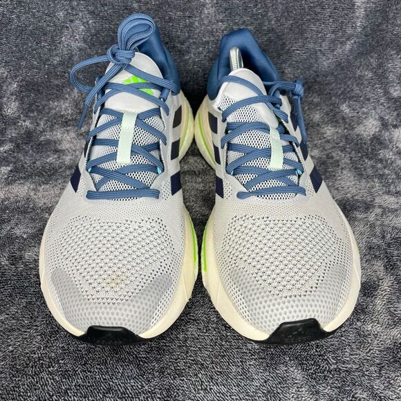 Adidas SolarGlide Running Shoes Men’s 11.5 Gray Blue Boost Continental Rubber main image 8